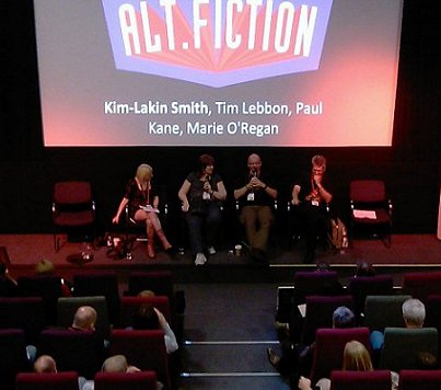 Kim Lakin-Smith, Marie O'Regan, Tim Lebbon, Paul Kane