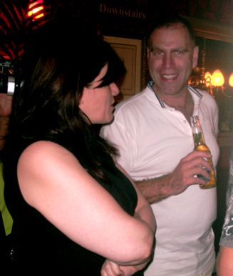 Marie O'Regan and Peter Chapman