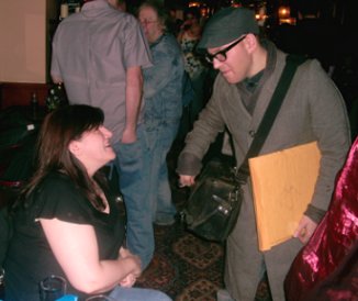 Marie O'Regan and Cory Doctorow