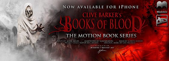 Clive Barker's Books of Blood motion comic series