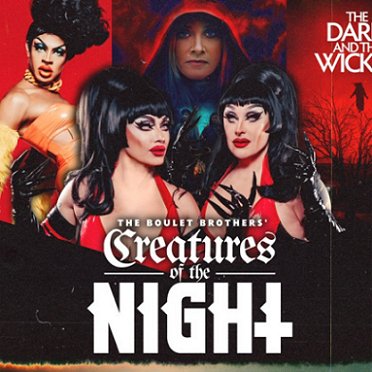 Poster. The Boulet Brothers Creatures of the Night, featuring Barbara Crampton