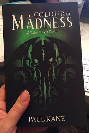 Contributor's copy of The Colour of Madness by Paul Kane