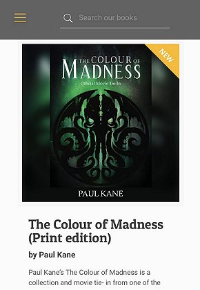 The Colour of Madness by Paul Kane