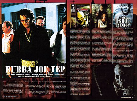 Dark Side, Joe R Lansdale article, Paul Kane