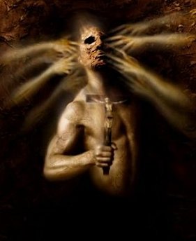 Vincent Chong's artwork for Of Darkness and Light, by Paul Kane