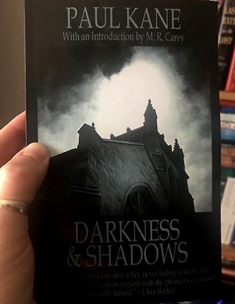 Contributor's copy of Darkness & Shadows by Paul Kane