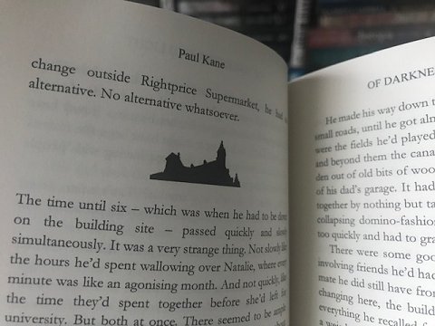Interior pages, Darkness & Shadows by Paul Kane