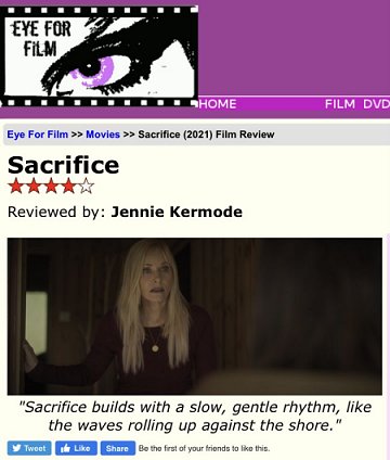 Eye For Film Sacrifice review