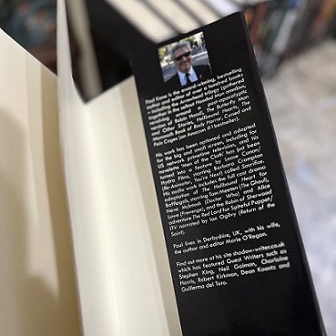 Flyleaf of The Gemini Factor by Paul Kane, featuring photograph of the author and his biography