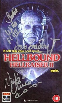 Hellbound Cover signed