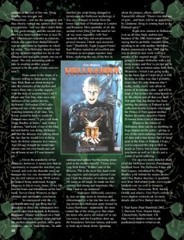 Scars Magazine, Hellraiser article, Page 5