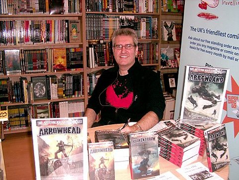 Paul Kane, at Travelling Man, Leeds