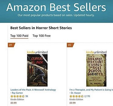 Screenshot: Amazon |Best Sellers, featuring Leaders of the Pack