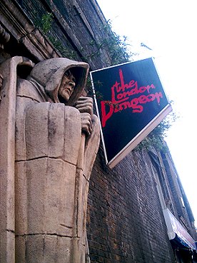 Outside the London Dungeon