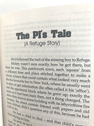 Title page of story The PI's Tale (A Refuge Story)
