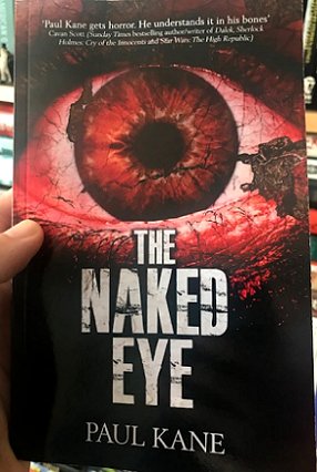 Front cover of The Naked Eye by Paul Kane