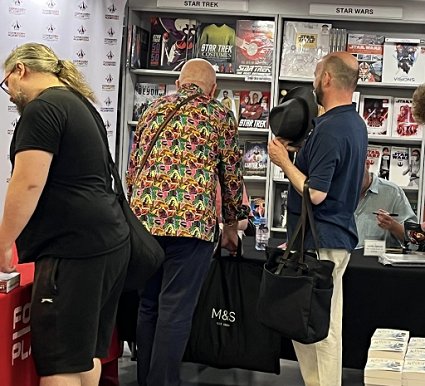 The Other Side of Never signing, Forbidden Planet
