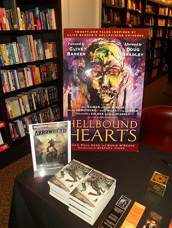 Hellbound Hearts signing, Waterstone's, Nottingham