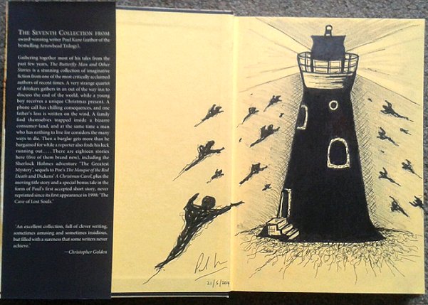 Lighthouse remarque by Paul Kane