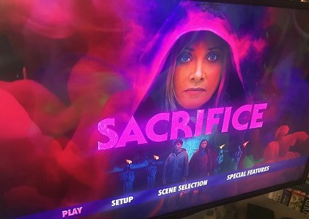 Menu of Sacrifice Blu-Ray