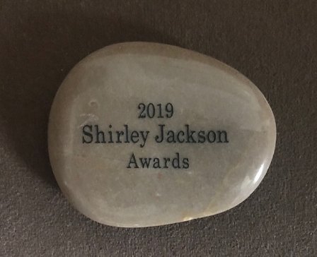 2019 Shirley Jackson Awards nominee token