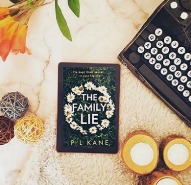 Tablet screenimage: The Family Lie by P L Kane