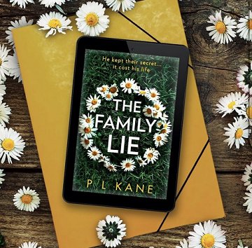Screenshot: Tablet screen - The Family Lie by P L Kane