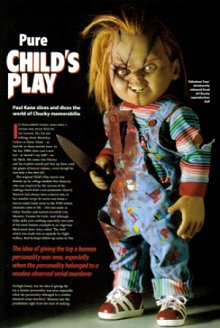 TV and Film Memorabilia, Chucky Article