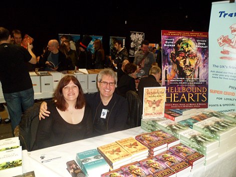 Marie O'Regan and Paul Kane, Hellbound Hearts signing, Thought Bubble