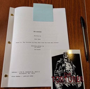 The Torturer screenplay