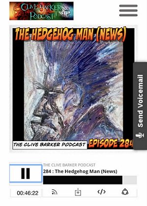 Screenshot - The Clive Barker Podcast
