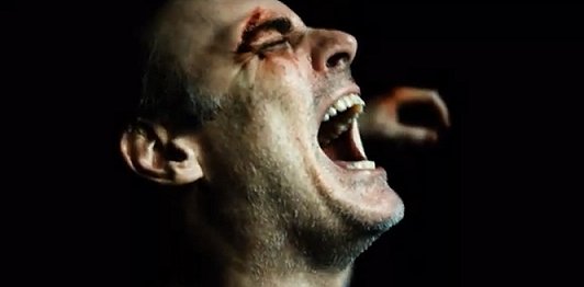 Still from The Torturer, man screaming