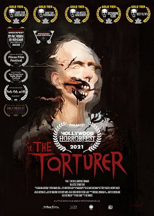 Film laurel: The Torturer, finalist in the Hollywood Horrorfest film competition