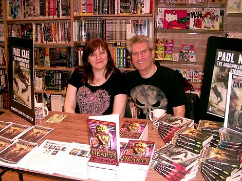 Marie O'Regan, Paul Kane, Hellbound Hearts signing
