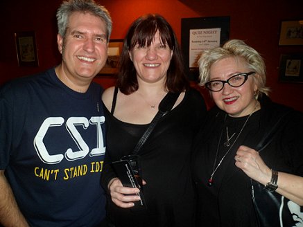 Paul Kane, Marie O'Regan and Barbie Wilde