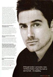 Zach Galligan Interview