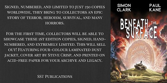 Beneath the Surface, by Simon Clark and Paul Kane