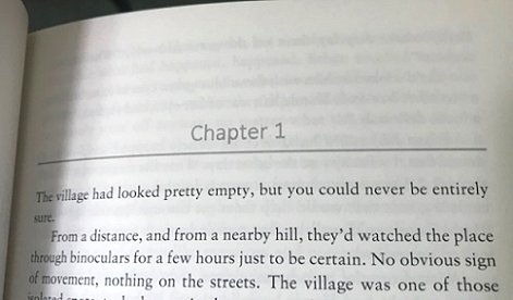 Chapter One of Blood Red Sky by Paul Kane