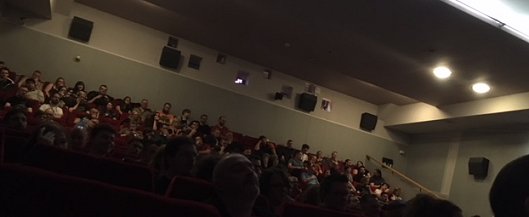 The audience for the 30th anniversary Hellraiser Screening, Celluloid Screams
