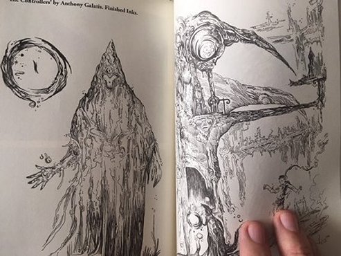 Interior artwork, The Controllers by Paul Kane