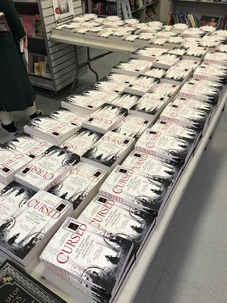 Copies of Cursed, edited by Marie O'Regan and Paul Kane