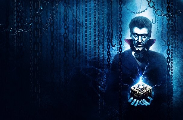 Internal artwork for Dark Mirages, edited by Paul Kane. Artwork by Ben Baldwin