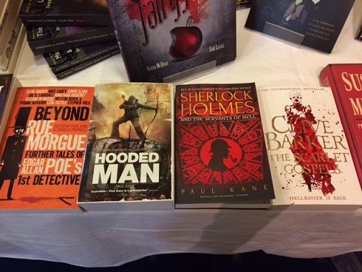 Dealer's table at Dublin Ghost Story Festival