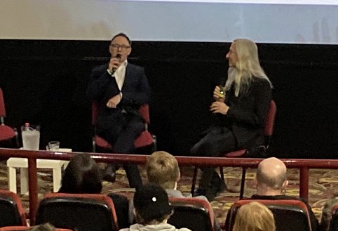 L to R: Reece Shearsmith and Mick Garris