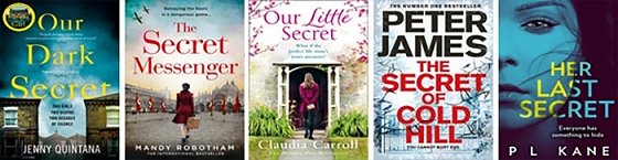 Banner image featuring Her Last Secret, by P L Kane