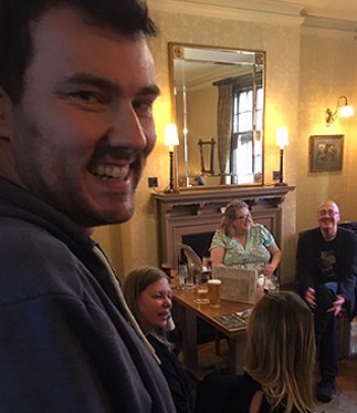 L to R: Phil Sloman, Anna Taborska, Lydia Gittins, Theresa Derwin and Chris Amies.