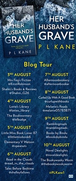 Banner image for Her Husband's Grave blog tour