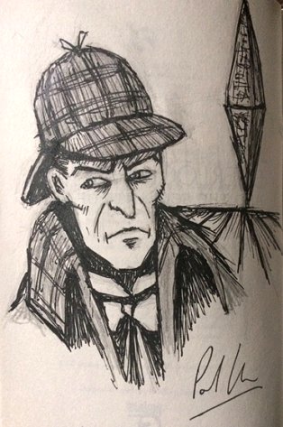 Holmes Leviathan remarque by Paul Kane