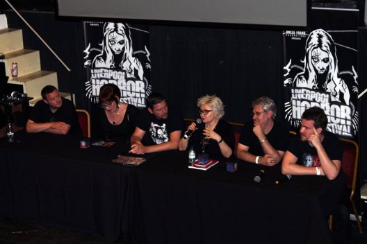 L to R: Stuart Conran, Anna Lovatt, Gary Smart, Barbie Wilde, Paul Kane, Christopher Griffiths