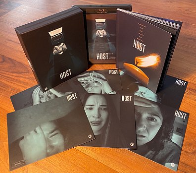 Boxed blu-ray of Host